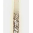 Load image into Gallery viewer, Glitter Wish 6&quot; Beeswax Candle - Singles: Gold
