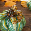 Load image into Gallery viewer, 5.75 in D X 4.75 in H Glass Pumpkin
