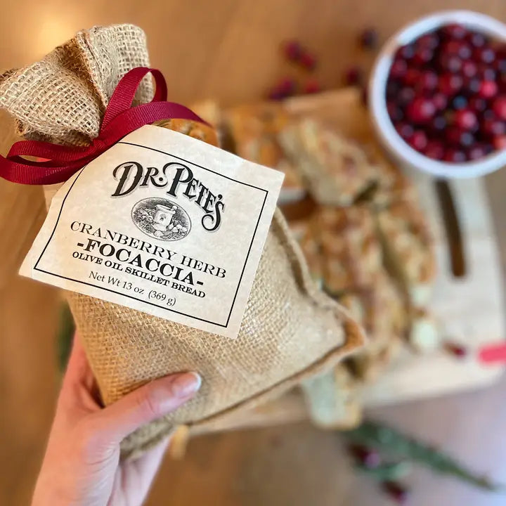 Cranberry Herb Foccacia Bread