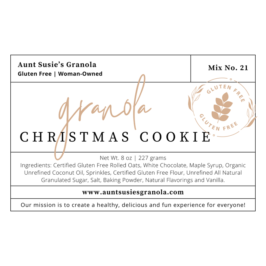 Christmas Cookie Granola