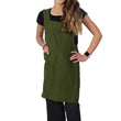 Load image into Gallery viewer, Firenze Kids 100% Linen Smock Apron: Green
