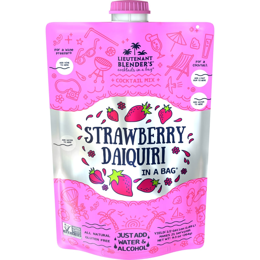Strawberry Daiquiri in a Bag