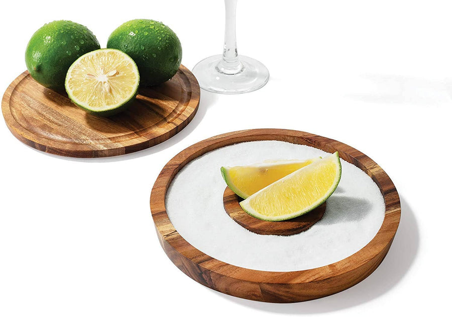 3-in-1 Wood Salt Rimmer, Cutting Board