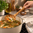 Load image into Gallery viewer, 12-Inch Olive Wood Slotted Spoon for Cooking
