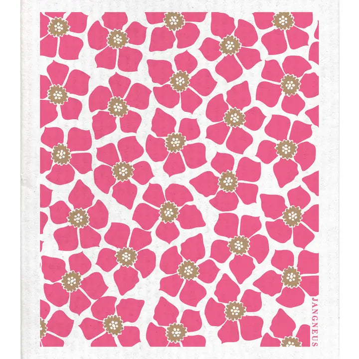 Swedish Dishcloth - Daffodil - Pink