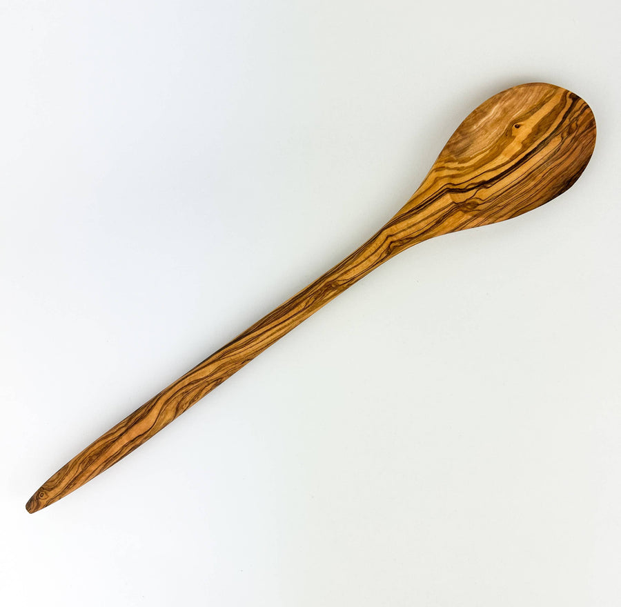 Long Olive Wood Spoon