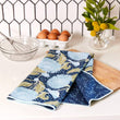 Load image into Gallery viewer, Chrysanthemum Bird Eco Kitchen Tea Towel
