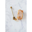 Load image into Gallery viewer, Gold Finish SS Honey Dipper 6.5"L
