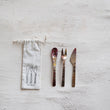 Load image into Gallery viewer, Hand-Forged Copper Cutlery s/3 burnt finish
