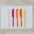 Load image into Gallery viewer, Resin Canape Knife, 5 marbled colors

