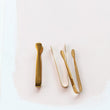 Load image into Gallery viewer, Ice Tongs, Gold Finish
