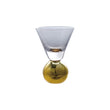 Load image into Gallery viewer, Shot Glass w Gold Ball Stem
