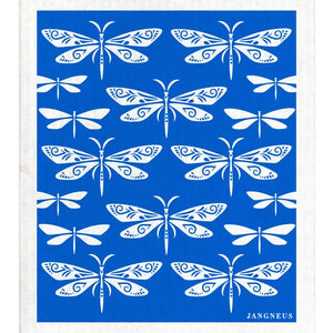 Swedish Dishcloth - Dragonfly - Blue