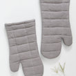 Load image into Gallery viewer, Monaco Quilted Oven Mitt: Frost Gray
