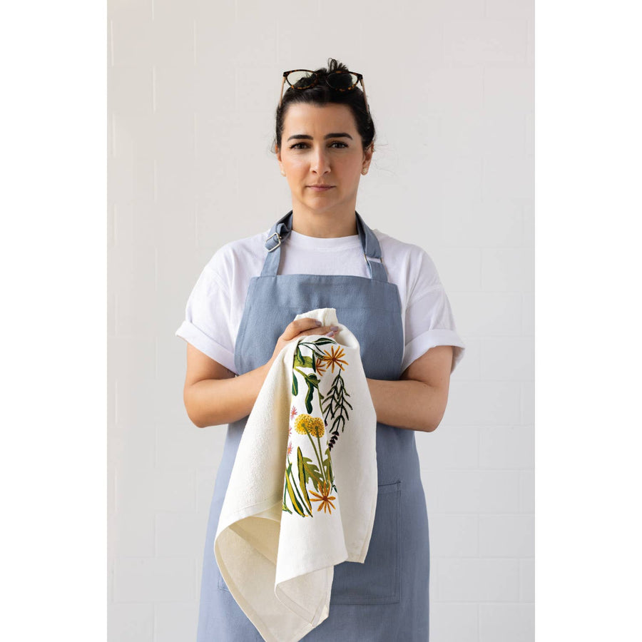 Slate Blue Chef Apron