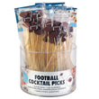 Load image into Gallery viewer, Football Cocktail Picks Pk of 25 Bucket /12
