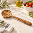 Load image into Gallery viewer, 12-Inch Olive Wood Slotted Spoon for Cooking
