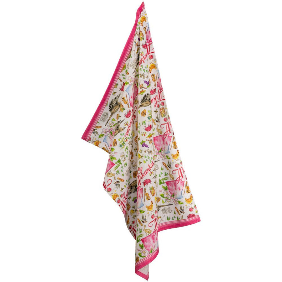 AR STATE TEA TOWEL B