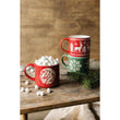 Load image into Gallery viewer, Good Tidings Christmas Snowflake Stacking Mug
