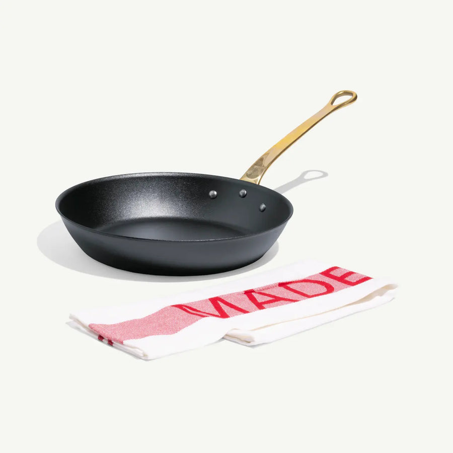 11" Blue Carbon Steel Fry Pan