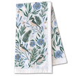 Load image into Gallery viewer, Winter Retreat Tea Towel - Woodland Bird Kitchen Towel Decor
