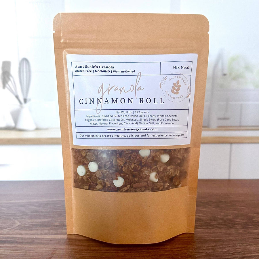 Cinnamon Roll Granola: Bag