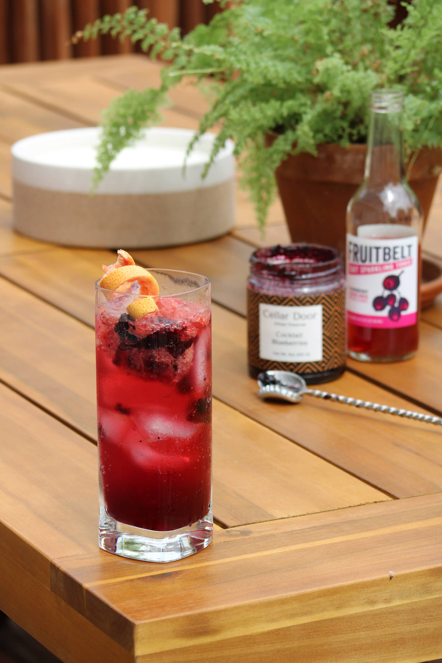 Cocktail Blueberries