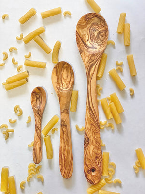 Olive Wood Spoon: 8"
