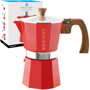 Stovetop Maker - Red: 3 cup