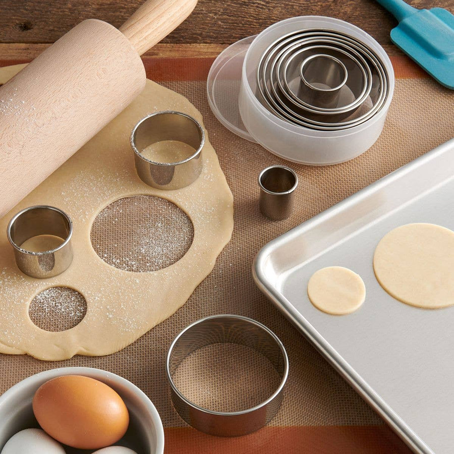 Baking Round Cutters, Set 10