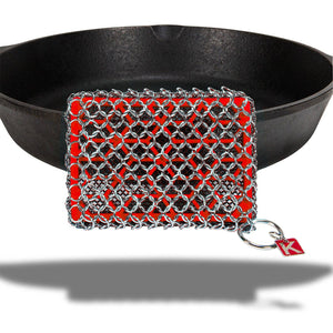 CHAINMAIL SCRUB W SILICONE CORE