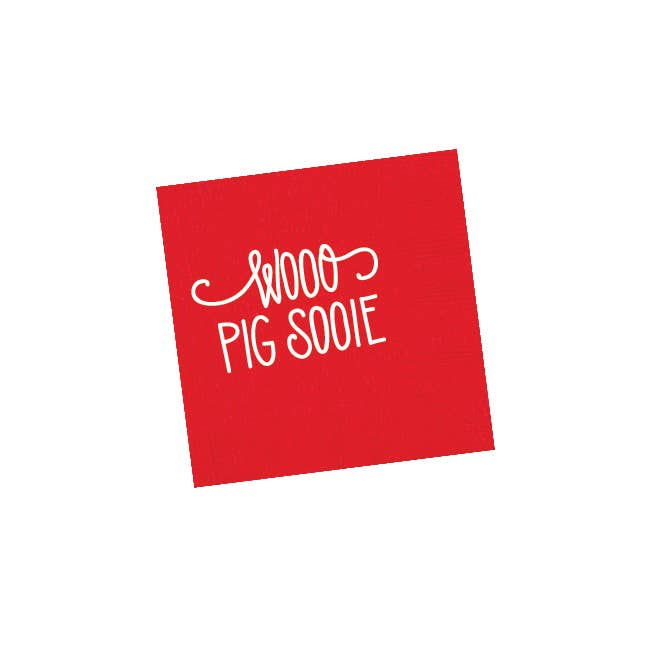 Wooo Pig Sooie: NAPKINS