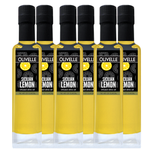 Sicilian Lemon Infused Olive Oil - 250ml Bottled