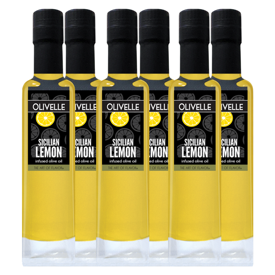 Sicilian Lemon Infused Olive Oil - 250ml Bottled
