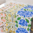 Load image into Gallery viewer, Blue Hydrangeas Tea Towel - Spring Floral Kitchen Towel

