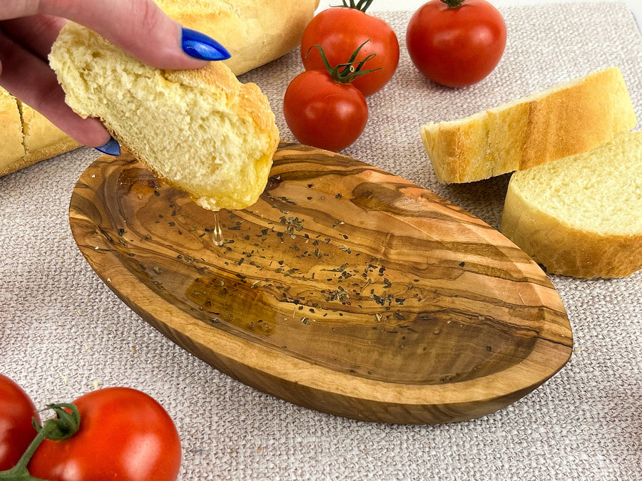 Olive Wood Dipping Dish