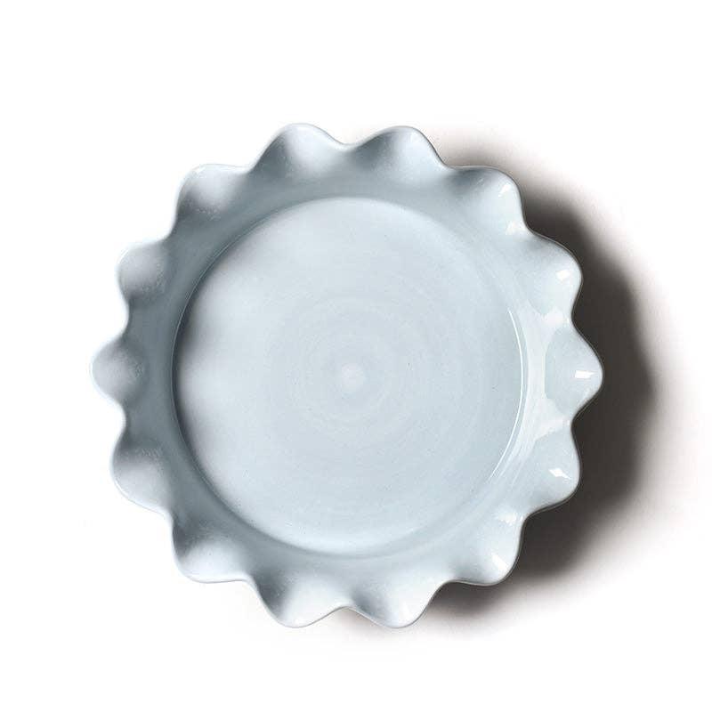 IRIS BLUE DROP 9" PIE DISH