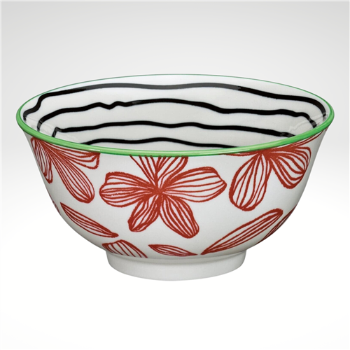 "Floral" Porcelain Bowl