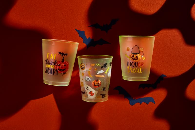Halloween Glow Party Cup Sets