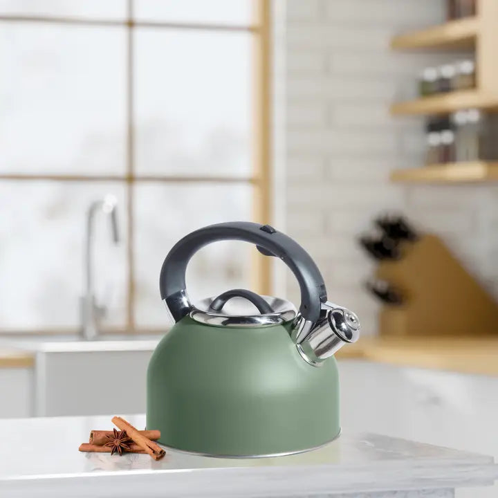 Tea Kettle Green by Oggi