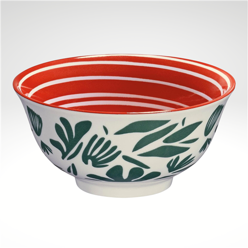 "Leaves" Porcelain Bowl
