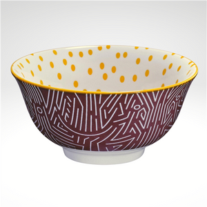 "Lines" Porcelain Bowl