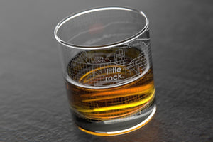 LITTLE ROCK WHISKEY GLASS