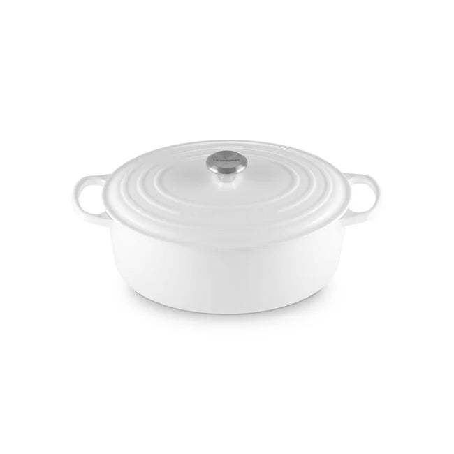 Signature Oval Oven 8 Qt - White