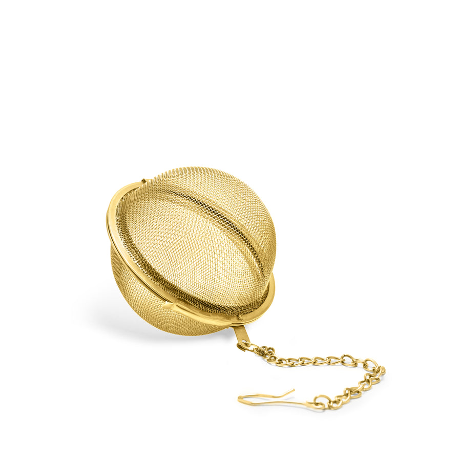 TEA INFUSER BALL - GOLD