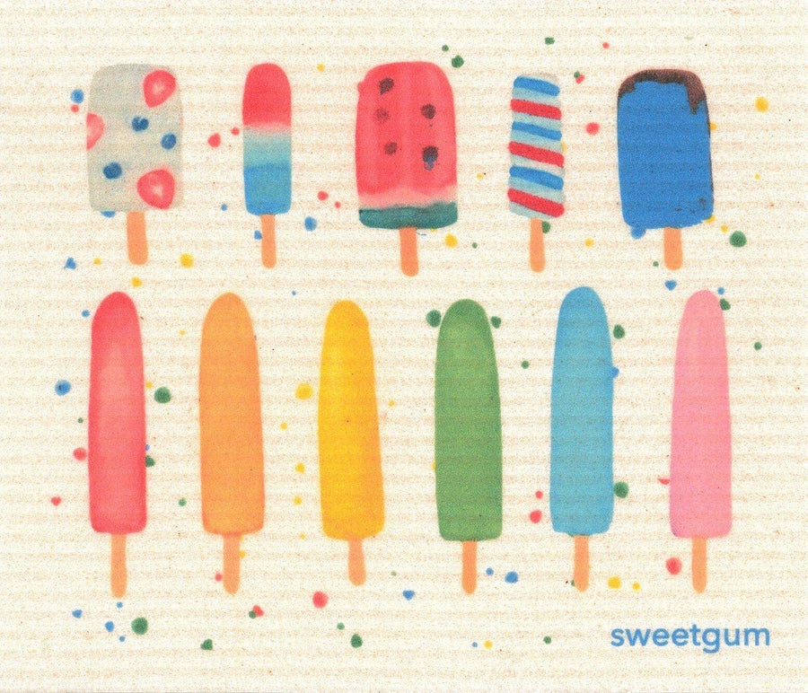 Popsicles Swedish Dishcloth
