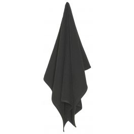 RIPPLE TOWEL BLACK