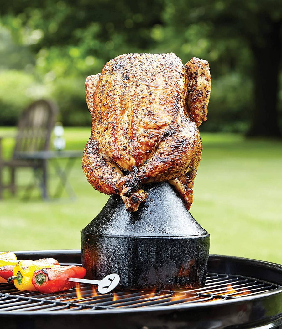 CAST IRON CHICKEN ROASTER