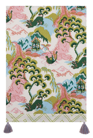 Old Peking Rose Kitchen Towel
