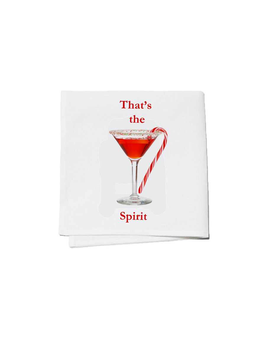 THAT'S THE SPIRIT COCKTAIL NAPKINS